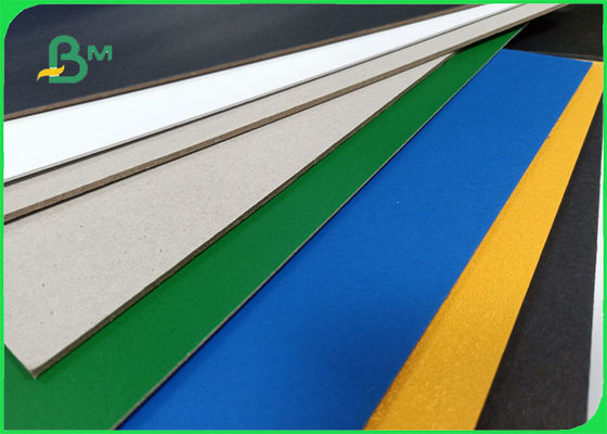 2.0mm FSC reciclam o cartão colorido do verniz lustroso da polpa para a caixa de presente