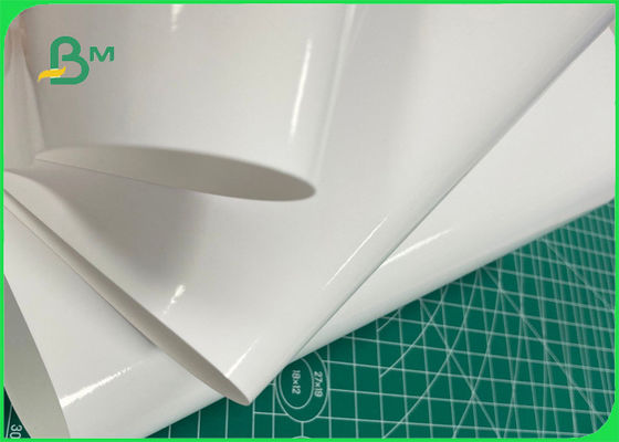 Papel lustroso lateral da foto do FSC & do GV único 200g 240g 260g RC para a impressora de HP