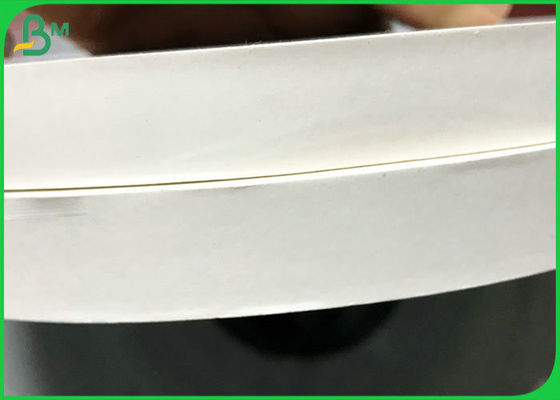 Rolo biodegradável da largura do papel de palha 15mm da cor contínua para fazer o tubo da palha da bebida