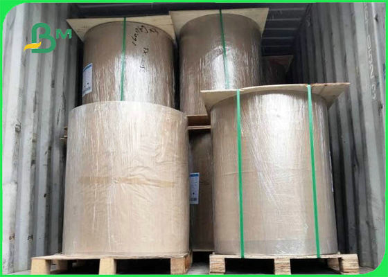 À prova de graxa o PE 40gsm + 10g um lateral revestiu o papel de embalagem para o alimento de embalagem