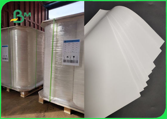 100% Pasta de Madeira 100g 150g Papel de Arte Mate Para Catálogos Alta Brancura