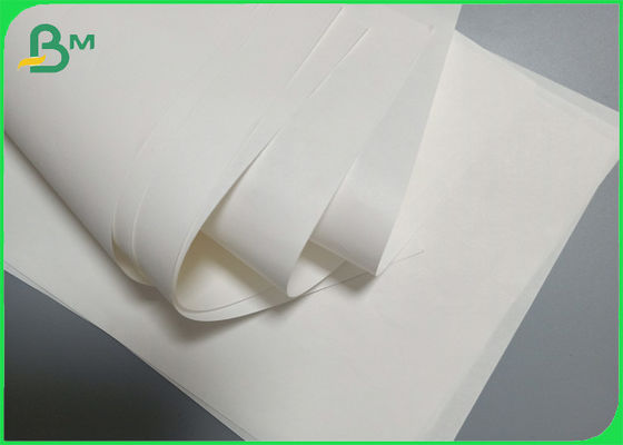 O branco reciclável do produto comestível descorou o papel de envolvimento 70g de Kraft 80g