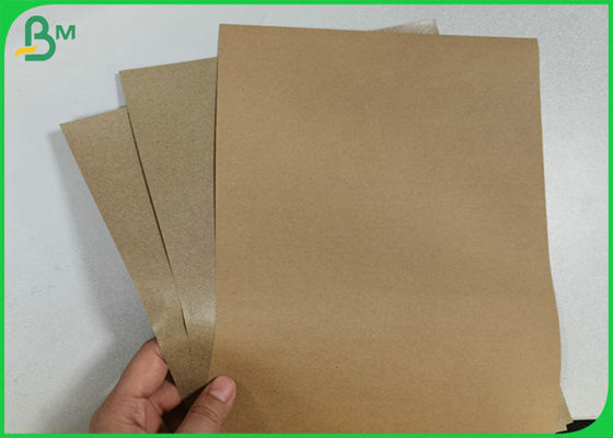 Placa de papel laminada PE reciclada Rolls do forro de Brown Kraft para empacotar