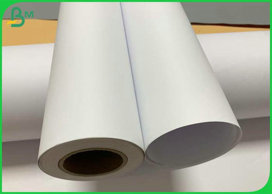 papel de plotador ultra brilhante 36" de 20lb CAD x 150m 3" núcleo Matt Uncoated