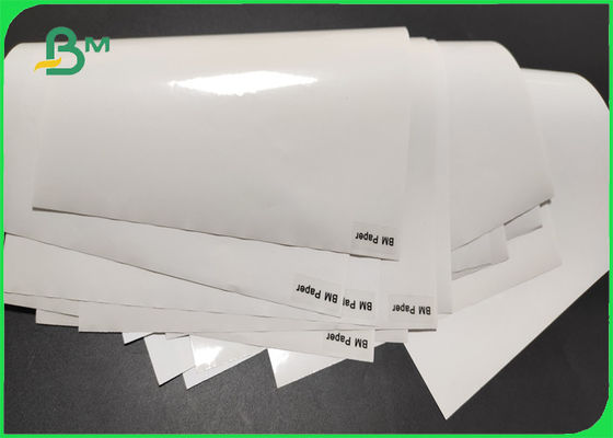 branco brilhante liso lustroso superior imprimível do papel de etiqueta 80gsm