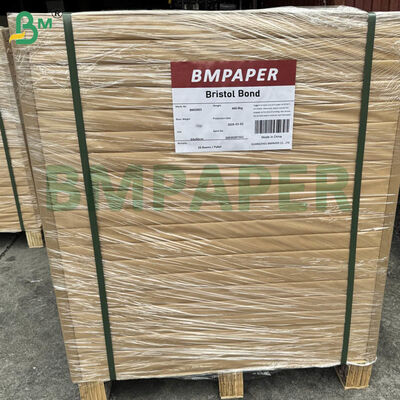 250gm Cartão Branco Não Revestido Bristol Bond Folhas de Papel 24.5 X 36in Pesado Superfície lisa