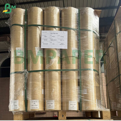 600mm Larga Embalagem Rollos de papel Kraft 50mm Core 60gm 80gm