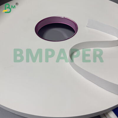 papel de envolvimento listrado branco do produto comestível de Rolls 25gsm do papel de cigarro de 24mm 27mm