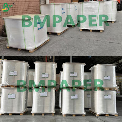 BMPAPER Papel laminado de tabaco texturizado de alta transpirabilidade 25 gm Pequenos rolos