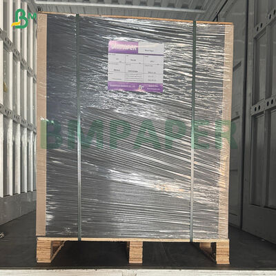 Papel de madeira virgem 80gm 90gm boa rigidez papel kraft preto para saco