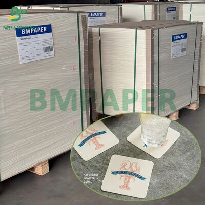 Cartão absorvente não revestido de grande volume 0,6 mm 0,8 mm para embalagens de papel descartáveis
