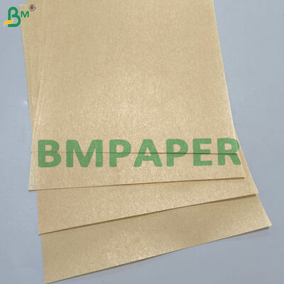 Papel de Forno Castanho Não Branqueado Papel para Assar Resistente ao Calor Revestido com Silicone