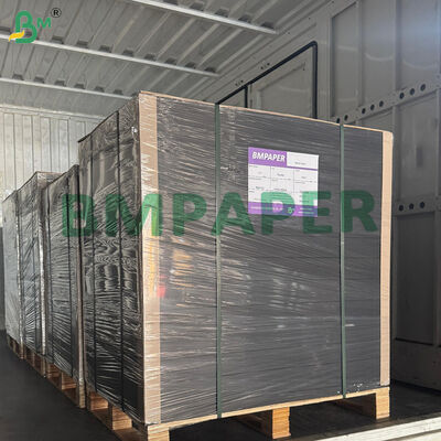 80g de papel de embalagem Kraft preto para sacos de compras de alta resistência à tração 25' x 36'