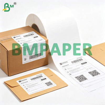 70 gm de papel de fachada térmico direto para cartazes de transporte de entrega expressa, ECO e tipos revestidos com TOP