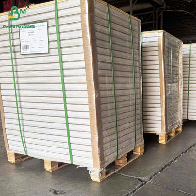 Papel Couché Branco Brilhante Não Revestido de Alta Espessura 350gsm 400gsm em Folhas